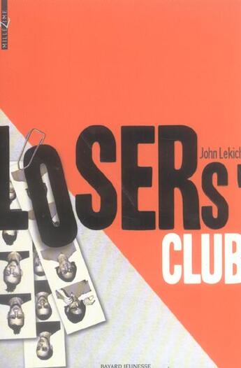 Couverture du livre « Losers' club » de  aux éditions Bayard Jeunesse