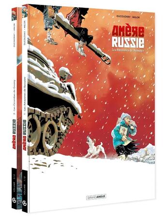 Couverture du livre « Amère Russie ; histoire complète : t.1 et t.2 » de Anlor et Aurelien Ducoudray aux éditions Bamboo