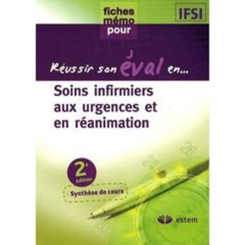 Couverture du livre « Soins infirmiers aux urgences et en réanimation » de  aux éditions Vuibert