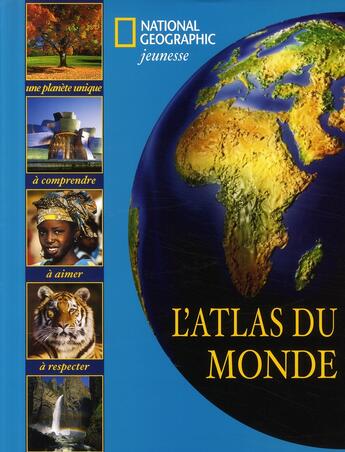 Couverture du livre « Atlas jeunesse » de  aux éditions National Geographic