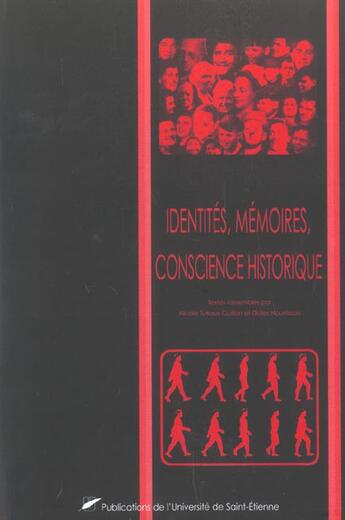 Couverture du livre « Identites memoires conscience historique » de  aux éditions Pu De Saint Etienne