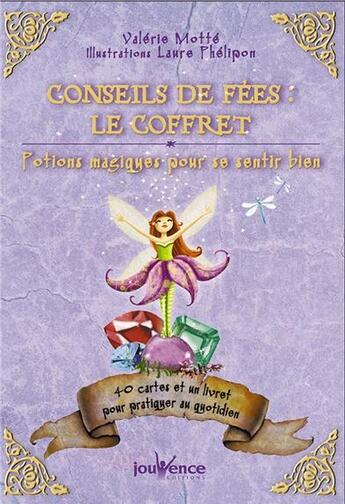 Couverture du livre « Le coffret des fées » de Valerie Motte aux éditions Jouvence