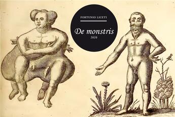 Couverture du livre « De monstris 1616 » de Fortunio Liceti aux éditions Marguerite Waknine