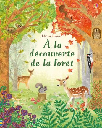 Couverture du livre « Promenade dans les bois » de Emily Bone et Alice James et Natalie Hughes aux éditions Usborne