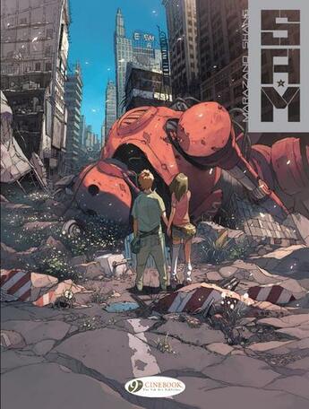 Couverture du livre « S.A.M. t.4 ; we'll never forget you » de Richard Marazano et Xiao Shang aux éditions Cinebook