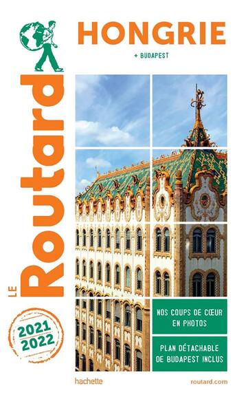 Couverture du livre « Guide du Routard : Hongrie (édition 2021/2022) » de Collectif Hachette aux éditions Hachette Tourisme