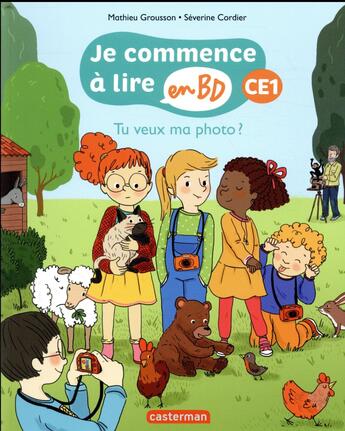 Couverture du livre « Tu veux ma photo ? » de Severine Cordier et Mathieu Grousson aux éditions Casterman