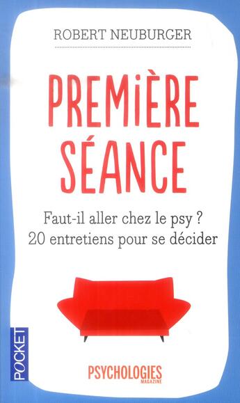 Couverture du livre « Première séance » de Robert Neuburger aux éditions Pocket