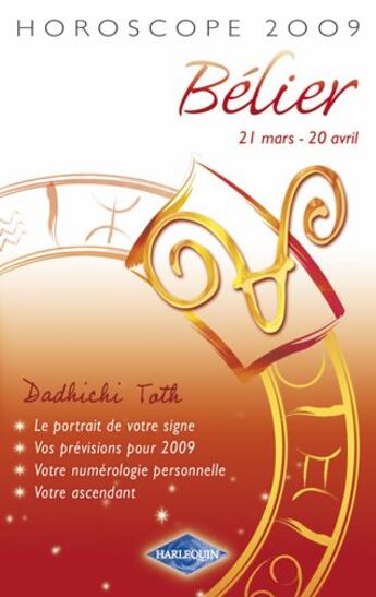 Couverture du livre « Bélier 2009 » de Tadhichii-T aux éditions Harlequin