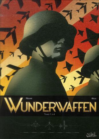 Couverture du livre « Wunderwaffen ; COFFRET VOL.1 ; T.1 A T.4 » de Maza et Richard D. Nolane aux éditions Soleil