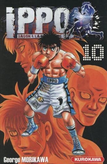 Couverture du livre « Ippo - saison 4 ; la loi du ring Tome 10 » de George Morikawa aux éditions Kurokawa