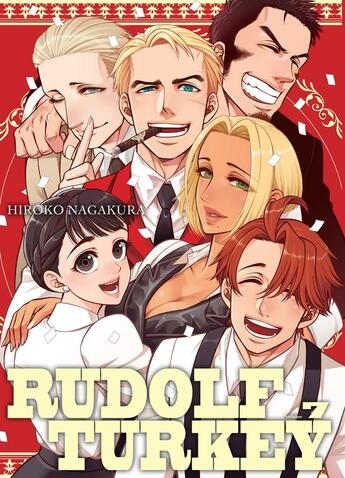 Couverture du livre « Rudolf Turkey Tome 7 » de Hiroko Nagakura aux éditions Komikku