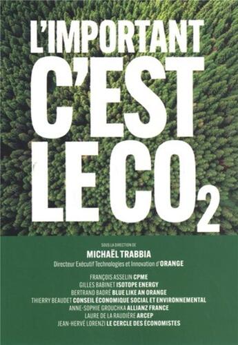 Couverture du livre « L'important, c'est le CO2 » de Michael Trabbia aux éditions Nouveaux Debats Publics