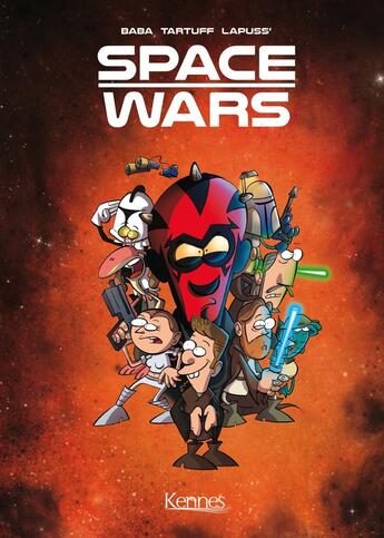 Couverture du livre « Space wars Tome 1 » de Baba et Tartuff et Lapuss' aux éditions Les 3 As