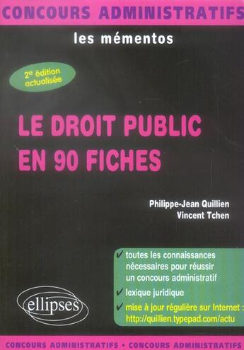 Couverture du livre « =>nouv.ed.9782340022935/qui907 » de Quillien aux éditions Ellipses