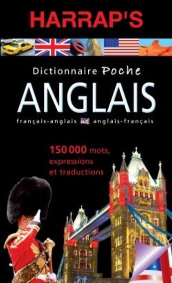 Couverture du livre « Dictionnaire Harrap's poche ; français-anglais/anglais-français (édition 2013) » de  aux éditions Larousse