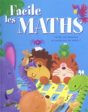 Couverture du livre « Facile, les maths » de Keith Faulkner aux éditions Millepages