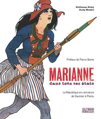 Couverture du livre « Marianne dans tous ses états ; la République en caricature de Daumier à Plantu » de Doizy/Houdre aux éditions Alternatives