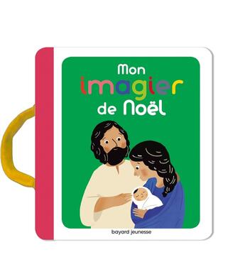 Couverture du livre « Mon imagier de Noël » de Marie Paruit aux éditions Bayard Soleil