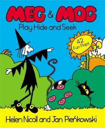 Couverture du livre « Meg and mog play hide and seek » de Nicoll & Pienkowski aux éditions Children Pbs