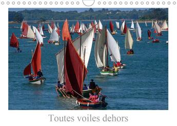 Couverture du livre « Toutes voiles dehors calendrier mural 2020 din a4 horizontal - a tous les amoureux de voilier » de Guigueno Patric aux éditions Calvendo