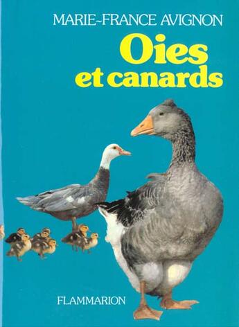 Couverture du livre « Oies et canards dessins en noir » de Avignon Marie-France aux éditions Flammarion