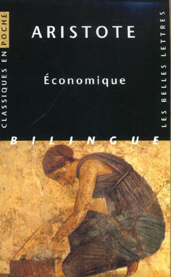 Couverture du livre « Économique » de Aristote aux éditions Belles Lettres