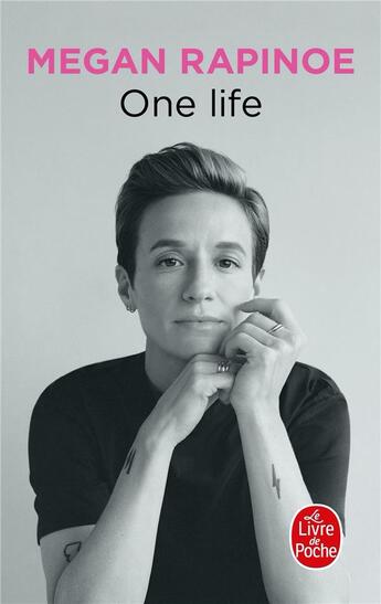 Couverture du livre « One life » de Megan Rapinoe aux éditions Le Livre De Poche