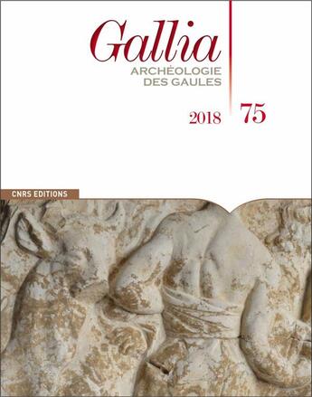 Couverture du livre « Gallia 75 » de  aux éditions Cnrs