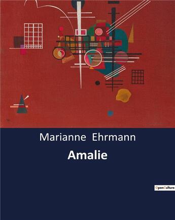 Couverture du livre « Amalie » de Ehrmann Marianne aux éditions Culturea