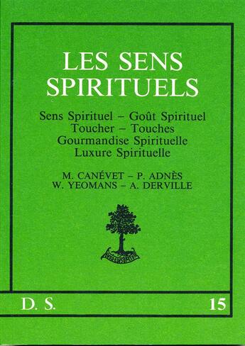 Couverture du livre « Les sens spirituels » de  aux éditions Beauchesne