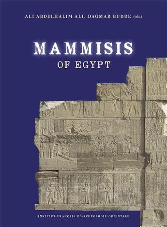 Couverture du livre « Mammisis of Egypt : proceedings of the 1st international colloquium, Cairo, IFAO, March 27-28, 2019 » de Ali Abdelhalim Ali et Dagmar Budde aux éditions Ifao