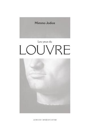 Couverture du livre « Les yeux du Louvre » de Quentin Bajac aux éditions Actes Sud