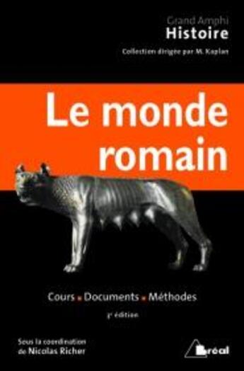 Couverture du livre « Le monde romain (3e édition) » de Michel Kaplan aux éditions Breal