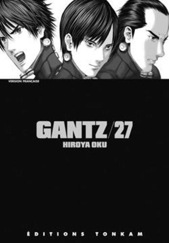 Couverture du livre « Gantz T.27 » de Hiroya Oku aux éditions Delcourt