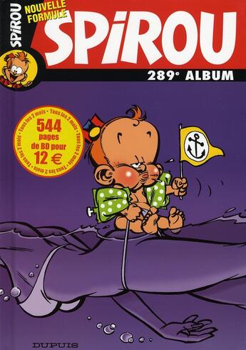 Couverture du livre « Recueil Spirou n.289 » de  aux éditions Dupuis