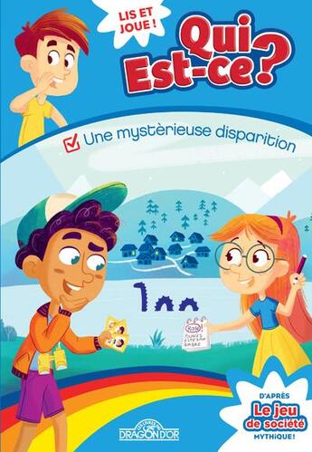 Couverture du livre « Qui est-ce ? t.1 ; une mystérieuse disparition » de Hasbro et Gauthier Wenging et Alice Risi aux éditions Les Livres Du Dragon D'or