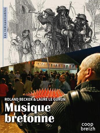 Couverture du livre « Musique bretonne » de Roland Becker et Laure Le Gurun aux éditions Coop Breizh