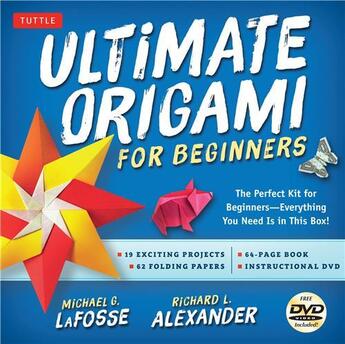 Couverture du livre « Ultimate origami for beginners » de G La Fosse aux éditions Tuttle