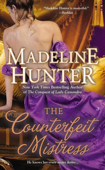 Couverture du livre « The Counterfeit Mistress » de Madeline Hunter aux éditions Penguin Group Us