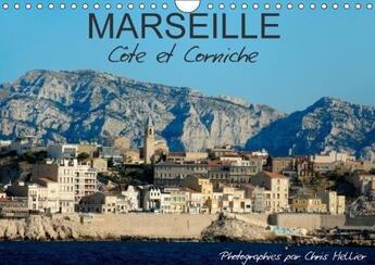 Couverture du livre « Marseille cote et corniche calendrier mural 2018 din a4 horizontal » de Hellier C aux éditions Calvendo