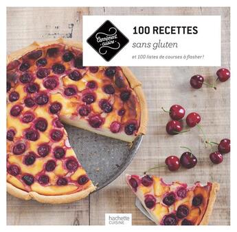 Couverture du livre « 100 recettes sans gluten » de  aux éditions Hachette Pratique