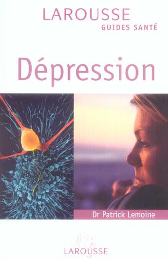 Couverture du livre « Depression » de Patrick Lemoine aux éditions Larousse