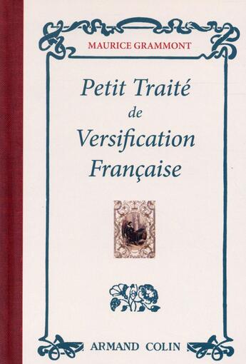 Couverture du livre « Petit traité de versification française » de Maurice Grammont aux éditions Dunod