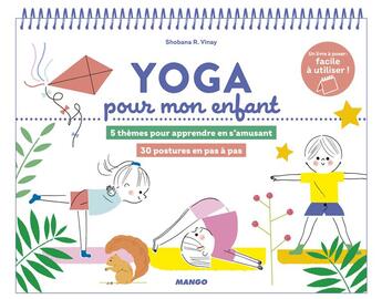 Couverture du livre « Yoga pour mon enfant » de Shobana R. Vinay aux éditions Mango