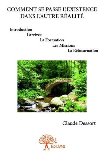 Couverture du livre « Comment se passe l'existence dans l'autre réalité » de Claude Dessort aux éditions Edilivre