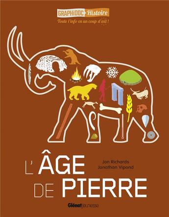 Couverture du livre « L'âge de pierre » de Jon Richards aux éditions Glenat Jeunesse