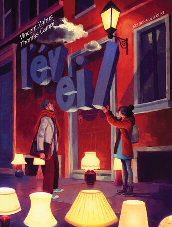 Couverture du livre « L'éveil » de Vincent Zabus et Thomas Campi aux éditions Delcourt