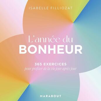 Couverture du livre « L'année du bonheur » de  aux éditions Marabout