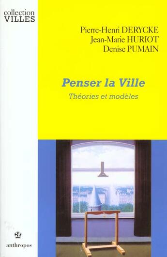 Couverture du livre « Penser La Ville » de Derycke/Pierre-Henri aux éditions Economica